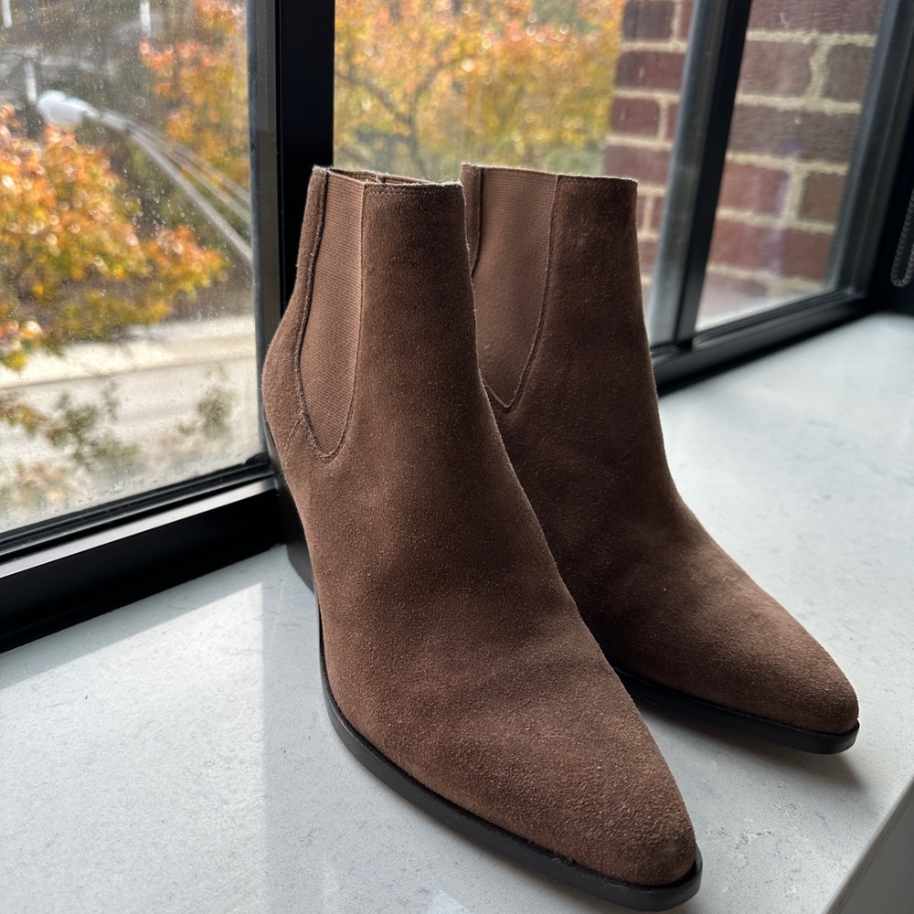 Rag & Bone Brown Suede Ankle Boots